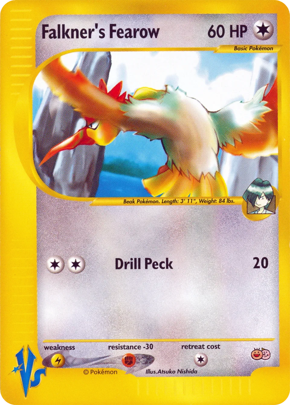 Falkner's Fearow 「TROPICAL_MEGA_BATTLE No. 001」「EN」